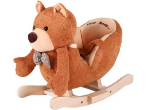 knorrtoys Schaukeltier BÃ¤r braun 40626A1