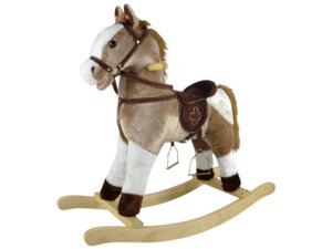 knorrtoys Schaukelpferd Levi 30x69x75 cm, Plüsch, Sound, B. 3xAA exkl., ab 18 Monaten 58540503