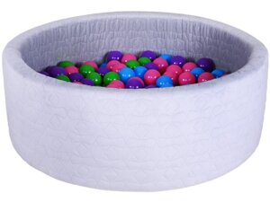 knorrtoys BÃ¤llebad soft - Cosy geo Grey 68179