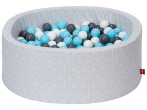 knorrtoys BÃ¤llebad soft - Geo cube grey 68188