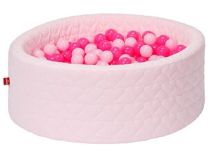 knorrtoys BÃ¤llebad soft - Cosy heart rose 68193