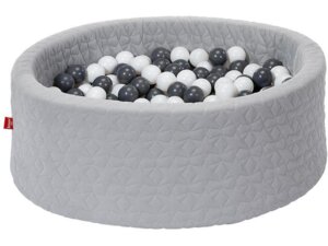 knorrtoys BÃ¤llebad soft - Cosy geo grey 68197