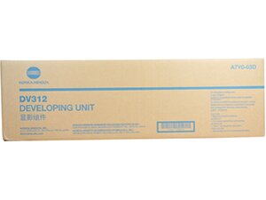 Konica Minolta Konica-Minolta Developer Unit DV-312 DV312 Black Schwarz (A7Y003D) HN00KO18733