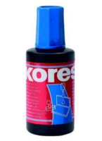 KORES Stempelfarbe blau SF71308
