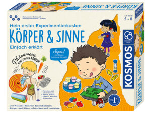 KOSMOS Körper & Sinne, d Experimentierkasten, Forschen mit allen Sinnen, ab 5 Jahren 602307