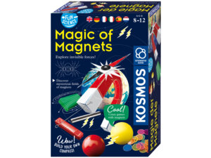 KOSMOS Magic of Magnets, d/f/i Fun Science, entdecke die magnetischen Kräfte, ab 8 Jahren 616595