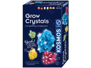 KOSMOS Grow Crystals, d/f/i Mitbring Experimente, Kristalle selber züchten, ab 10 Jahren 616755