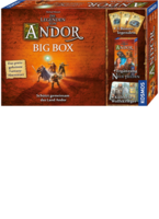 KOSMOS Die Legenden von Andor Big Box,d ab 10 Jahren, 2-6 Spieler, Basis mit 3 Legenden und Ergänzung 683122A1