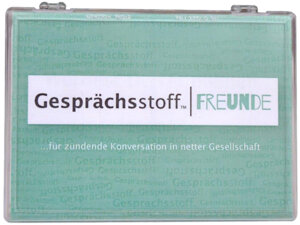 Kylskapspoesi Gesprächsstoff Freunde, d ab 16 Jahren, ab 2 Spieler, über 100 zündende Fragen 62641010