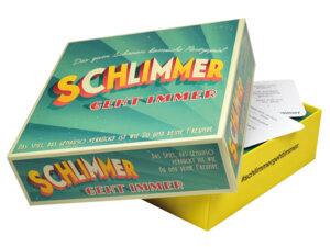 Kylskapspoesi Schlimmer geht immer, d ab 12 Jahren, ab 2 Spieler, Partyspiel mit Lachgarantie 62643016