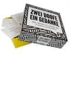 Kylskapspoesi Zwei Doofe ein Gedanke – Hier gleicht keine Runde der Anderen KYL43020