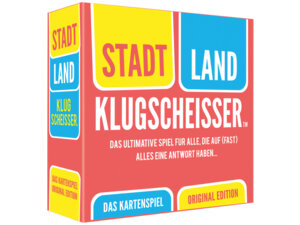 Kylskapspoesi Stadt Land Klugscheisser – Kartenspiel (Original Edition) KYL43034