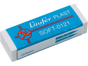 Läufer Radiergummi Plast Soft 0121 1210A4