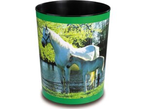Läufer Papierkorb 13L Pferd am See 26658A1