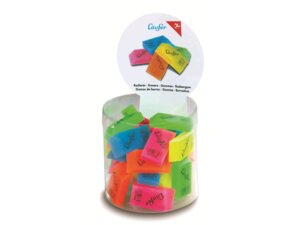 Läufer Radiergummi transparent 340324