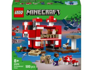 LEGO Das Pilzkuh Haus Lego Minecraft, 500 Teile, 21270