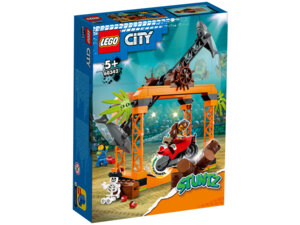 LEGO Haiangriff-Stuntchallenge Lego City, 122 Teile, ab 5 Jahren 60342