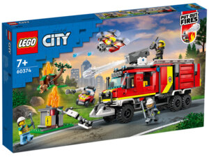 LEGO Einsatzleitwagen der Feuerwehr Lego City, 502 Teile, 60374