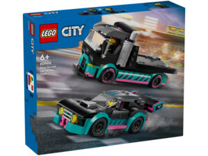 LEGO Autotransporter mit Rennwagen Lego City, 328 Teile, ab 6 Jahren 60406
