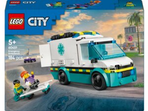 LEGO Rettungswagen Lego City, 184 Teile, 60451