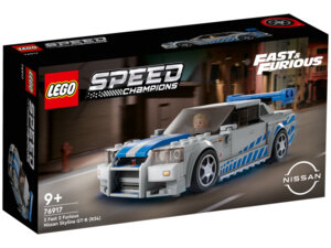 LEGO 2 Fast 2 Furious - Nissan Skyline GT-R (R34), Lego Speed Champions, 319 Teile, ab 9 J. 76917