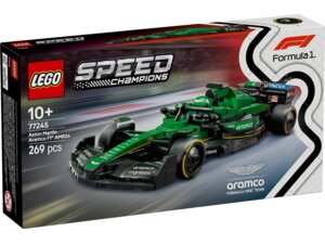 LEGO Aston Martin Aramco F1 AMR24 Rennauto, Lego Speed Champions, 77245