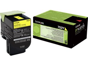 Lexmark Toner-Modul return yellow 70C20Y0