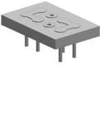 Liliput Brückenstecker 8-polig NEM 652 8938000