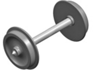 Liliput Scheiben-Radsatz isoliert 10 8mm (50Stk.) 8939301