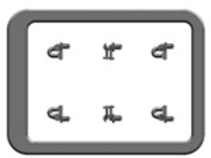 Liliput Pufferbohlen-Steckteile-Set kurz 8939871