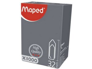 maped BÃ¼roklammern 32mm metallfarbig 302351A1