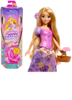 Mattel Disney Princess Spin Rapunzel Spin & Reveal, Puppe, Zubehör, Überraschungen, ab 3 Jahren 50405207