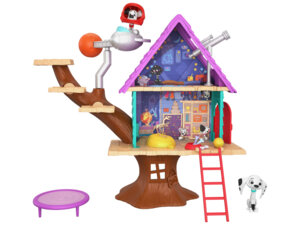 Mattel Dylens Baumhaus Dalmatiner Haus der 101 Dalmatiner, 41x37x13 cm, ab 5+ 57009488
