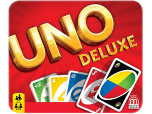 Mattel UNO Kartenspiel Deluxe in Metalldose 60500888