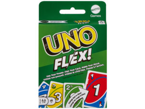 Mattel UNO Flex. d/f/i ab 7 Jahren. 2-8 Spieler. mit 60595100