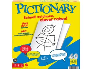 Mattel Pictionary, d ab 8 Jahren, 2 Teams, schnell 60595170