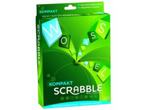(D) Mattel Kompakt Scrabble