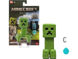 Mattel Minecraft Movie Singles Creeper JFR58