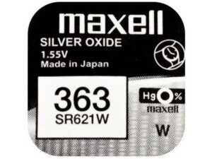 Maxell Knopfzelle SR621W, 10er Pack 18292100