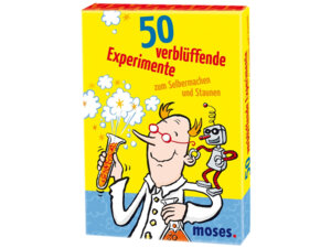 moses. Verlag 50 Experimente zum Staunen, d ab 8 Jahren, ab 1 Spieler, einfache Experimente 62621066