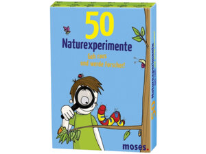 moses. Verlag 50 Naturexperimente – Geh raus und werde Forscher! MOS21079