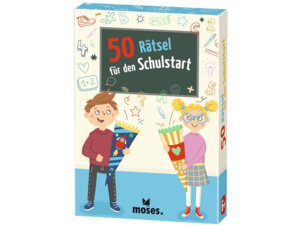 moses. Verlag 50 Rätsel für den Schulstart MOS30248