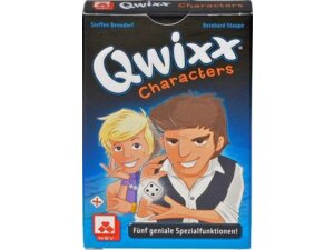 Nürnberger-Spielkarten-Verlag Qwixx – Characters (International) NSV05015