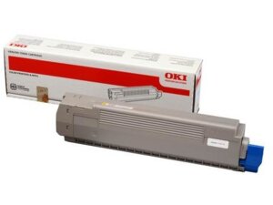 OKI Toner für C801DN/801N/ 821DN/821N yellow (44643001) 44643001A1