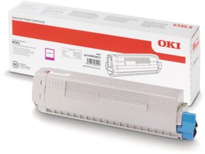 OKI MC873 Toner Magenta fuer 10.000 Seiten 45862815