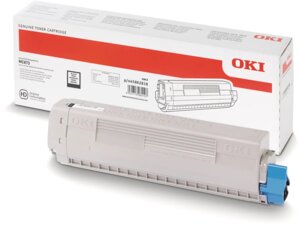 OKI MC873 Toner Schwarz fuer 15.000 Seiten 45862818