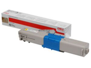 OKI Toner gelb C532/C542 ca. 1.500 Seiten MC563/573 46490401