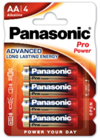 Panasonic Batterie Panasonic AA, 4-er Pack, Pro Power, LR06 39010023