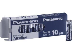 Panasonic Alkaline Powerline Industrial AA lr6ad10bb
