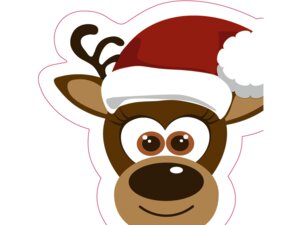 Paper+Design Paper + Design Servietten Reindeer Smiley 6120752100097